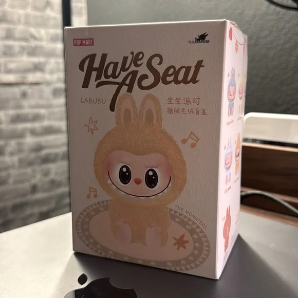 NIB- Pop Mart *Authentic* PopNow Have A Seat Labubu - Zizi - Picture 2 of 6